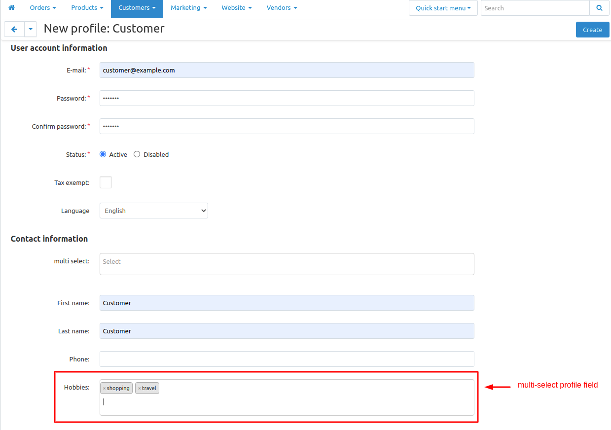 Multi-Select Profile-Field — image 9
