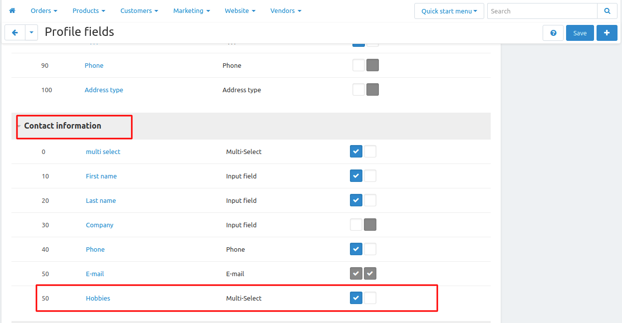 Multi-Select Profile-Field — image 5