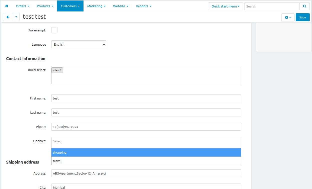 Multi-Select Profile-Field — image 13