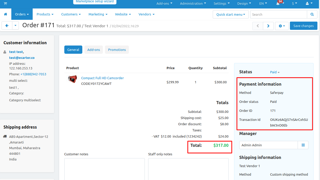 Saferpay Payment Gateway — image 16
