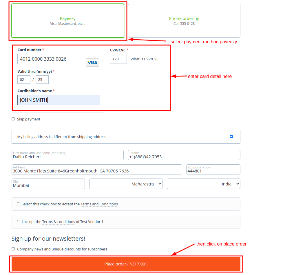 Payeezy Payment Gateway — image 8