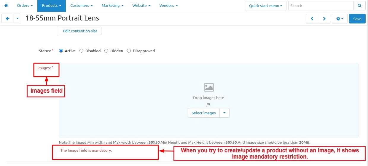 Product Image Restrictions — image 4