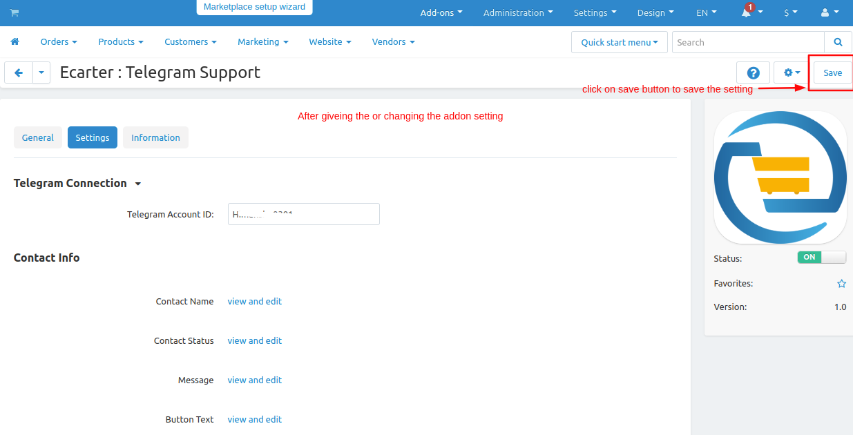 Telegram Support — image 6