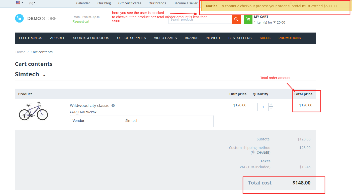 Vendor Minimum Order — image 11