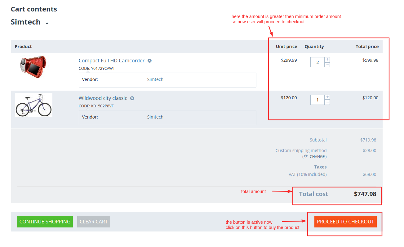 Vendor Minimum Order — image 12
