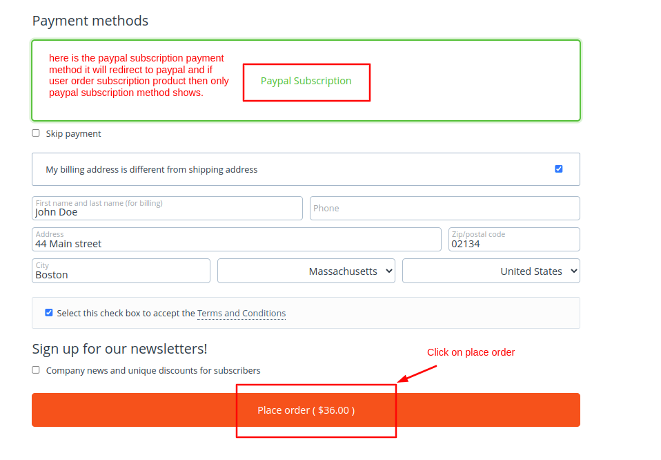 Recurring Subscription Product By Paypal — image 22