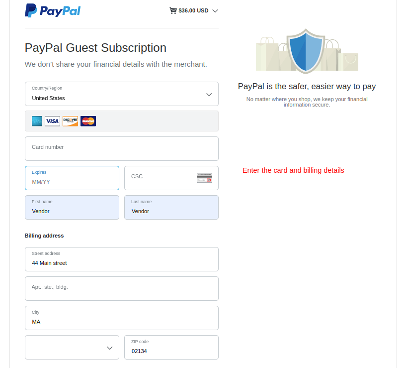 Recurring Subscription Product By Paypal — image 24