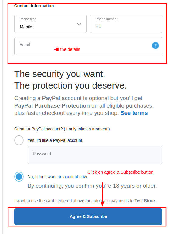 Recurring Subscription Product By Paypal — image 25