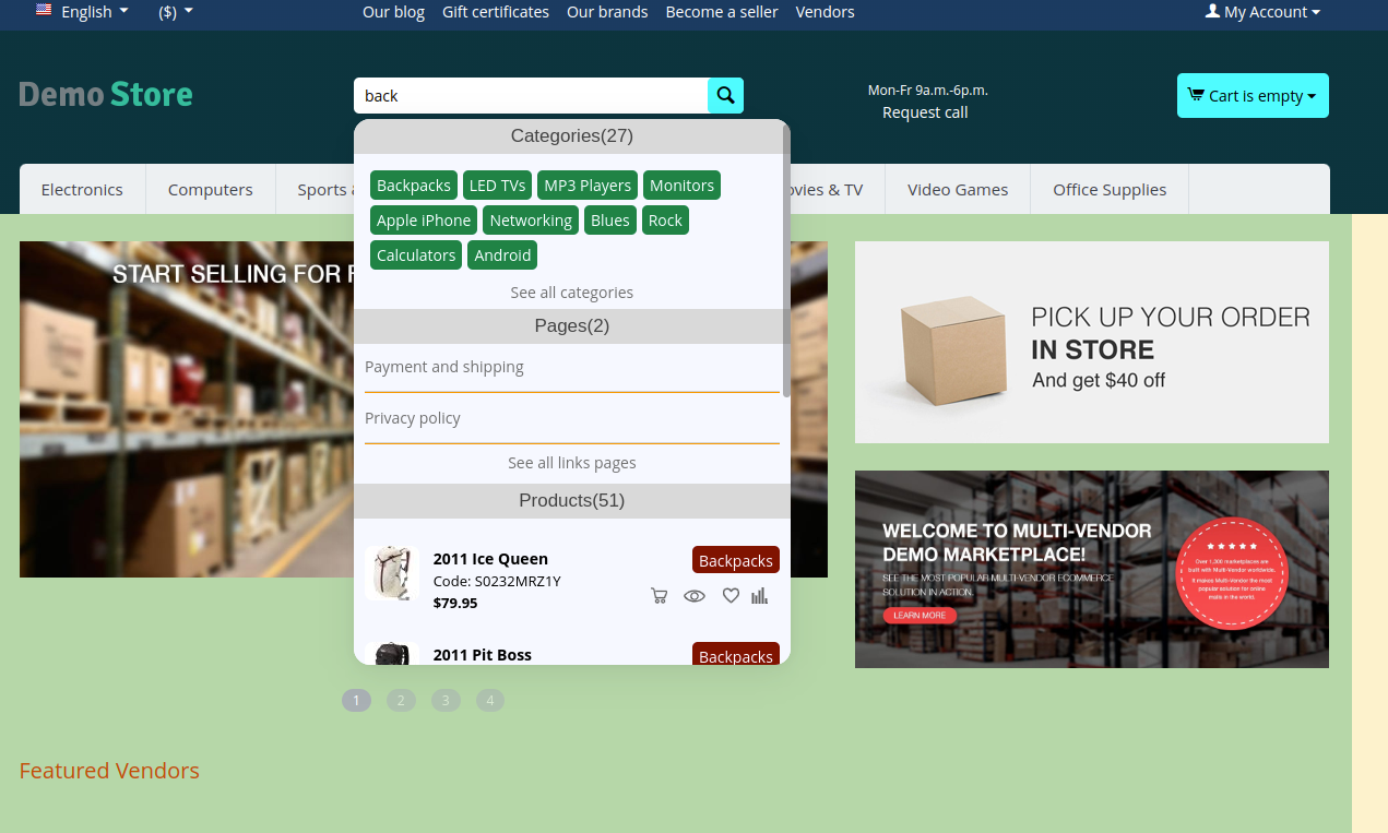 Advance Live Search — image 19