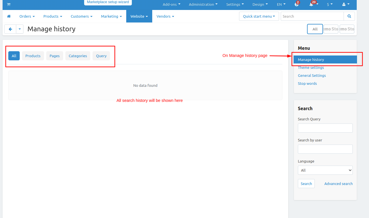 Advance Live Search — image 9