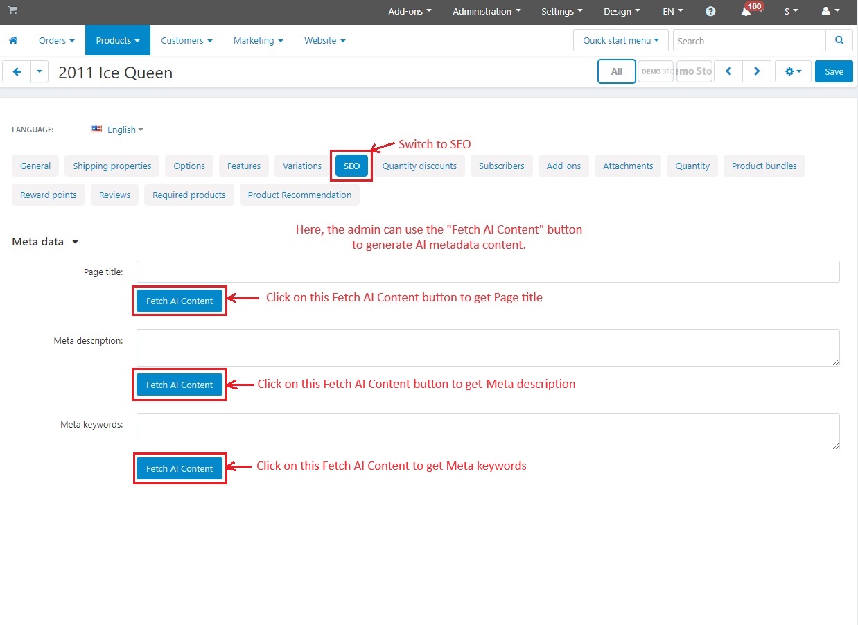 AI Content Generator for CS-Cart — image 13