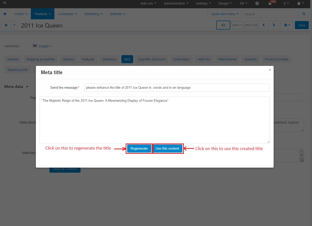 AI Content Generator for CS-Cart — image 15