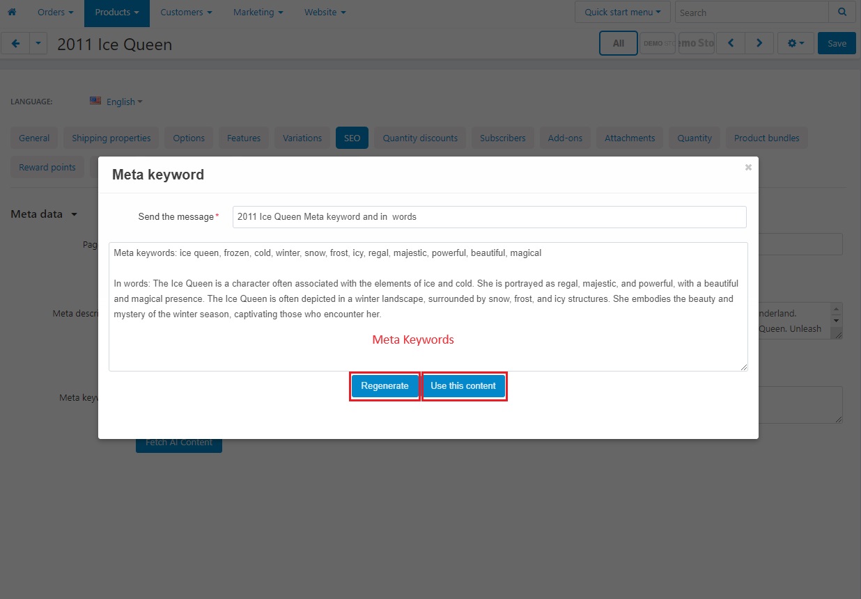 AI Content Generator for CS-Cart — image 19