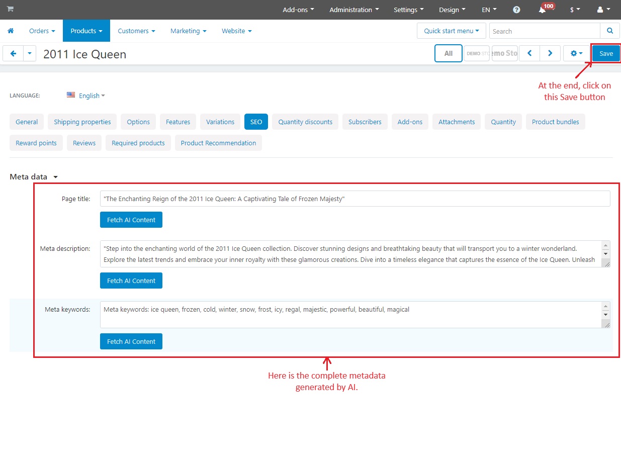 AI Content Generator for CS-Cart — image 20