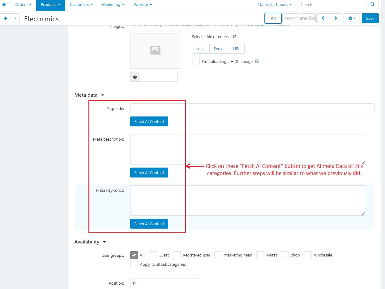 AI Content Generator for CS-Cart — image 25