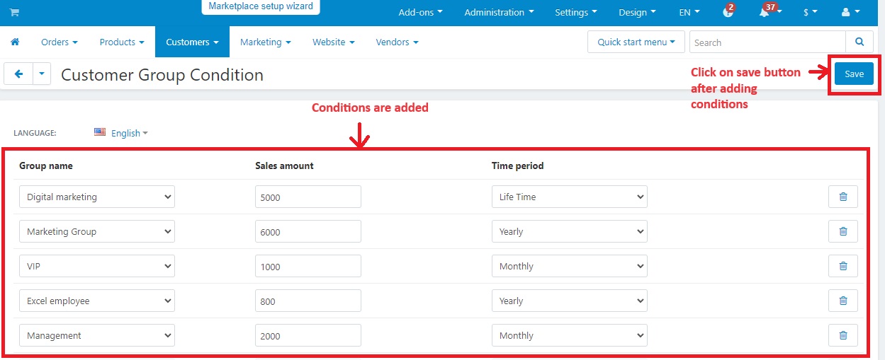 Customer Group Switching — image 9