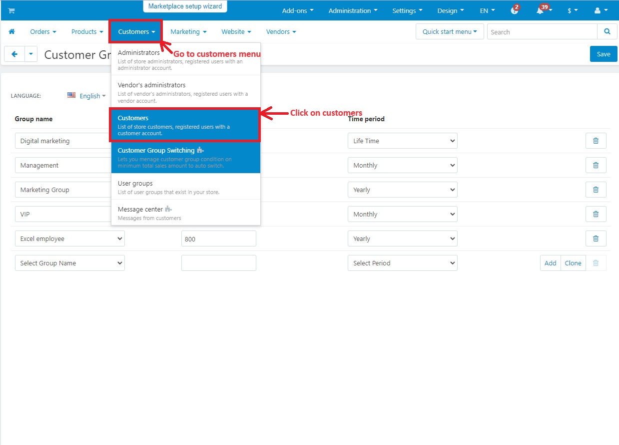 Customer Group Switching — image 10