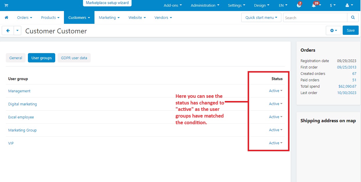 Customer Group Switching — image 14