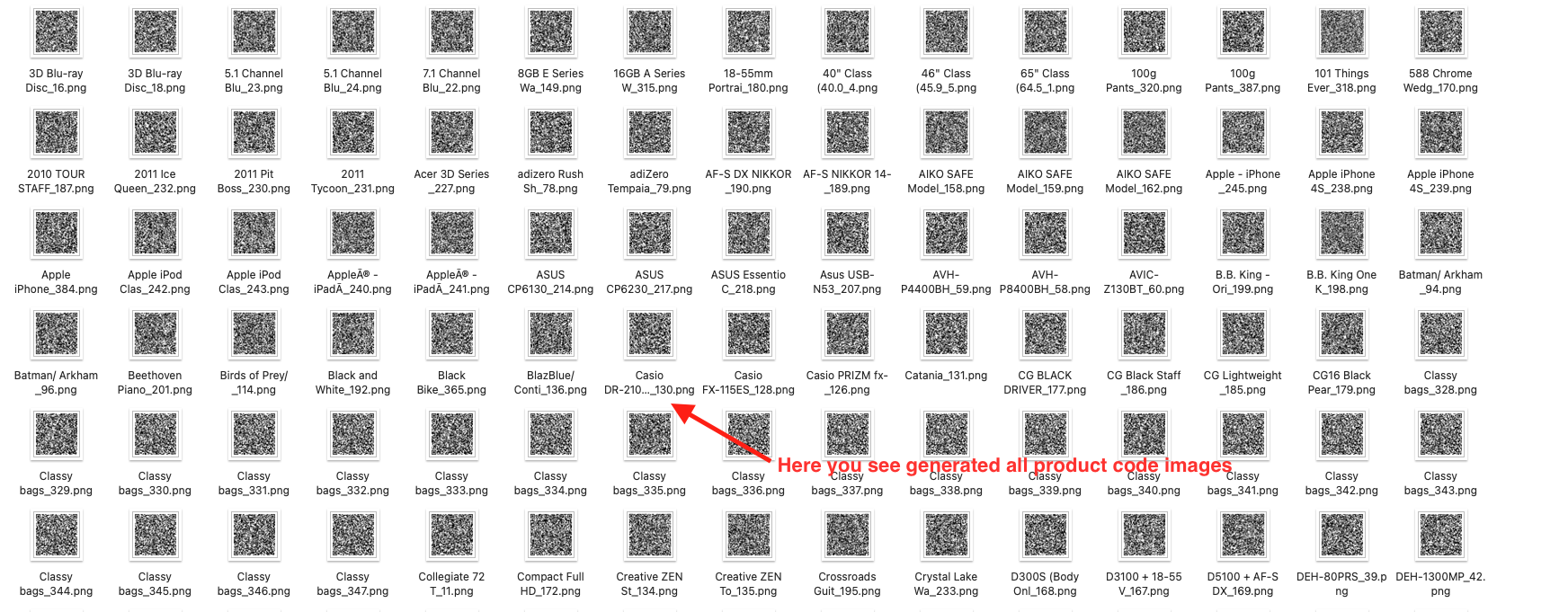 Product QR Code Generator — image 23