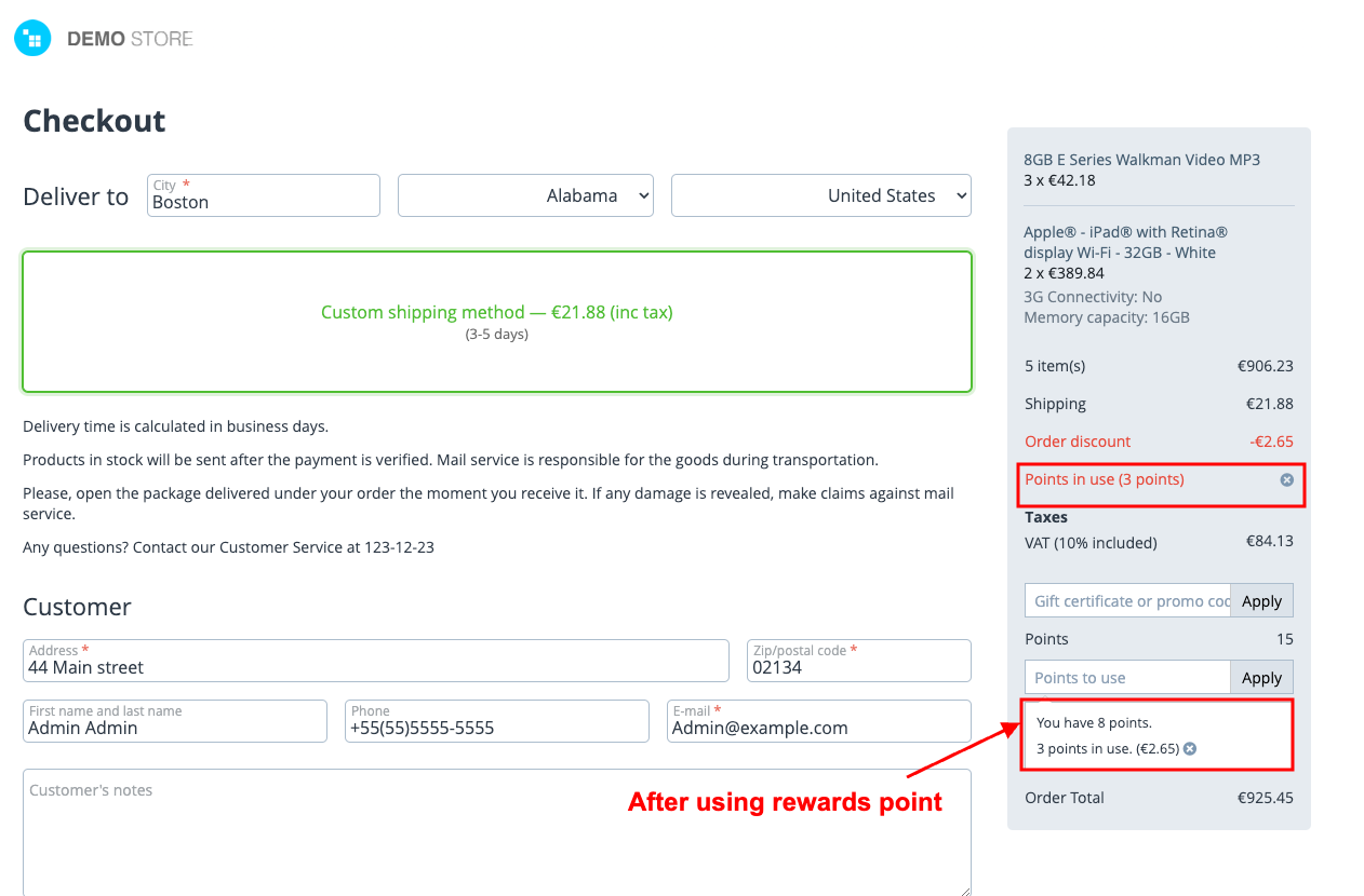Reward Points Expiry Date — image 10