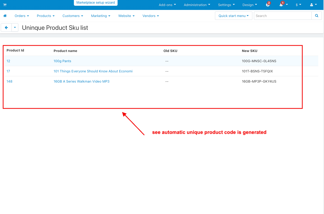 Unique Product Sku Generator — image 24