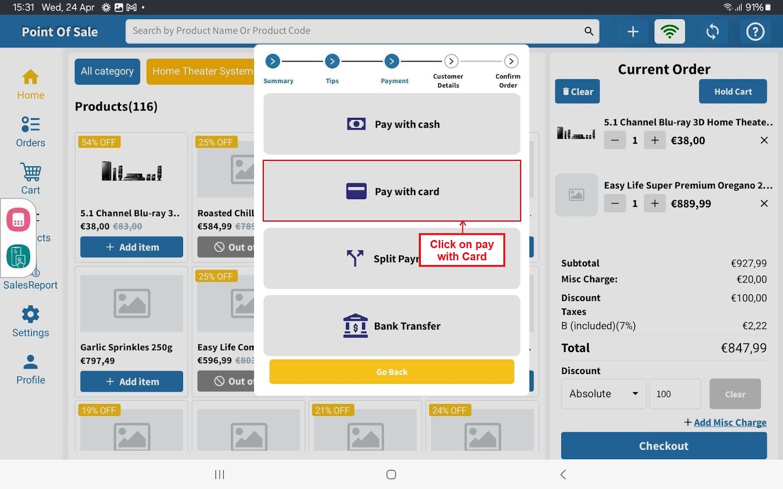 CS-Cart POS System App — image 18