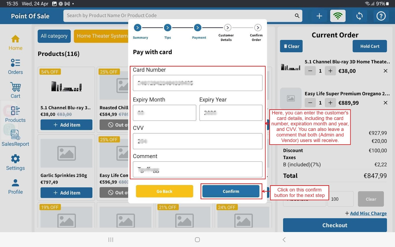 CS-Cart POS System App — image 19
