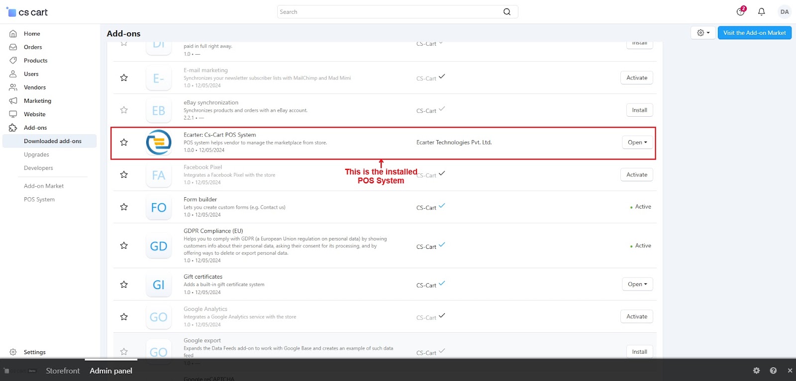 CS-Cart POS System App — image 76