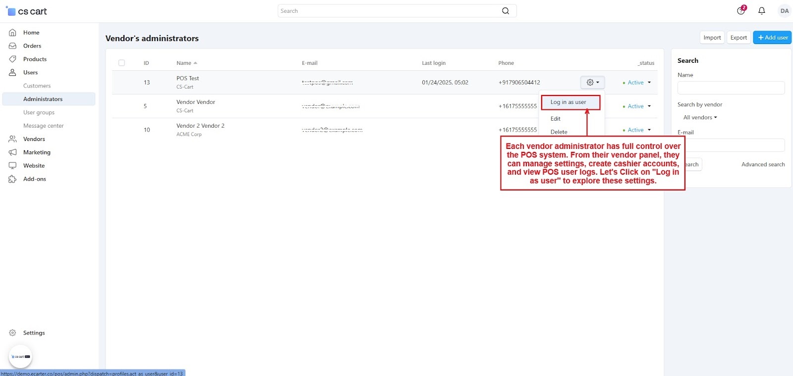 CS-Cart POS System App — image 93