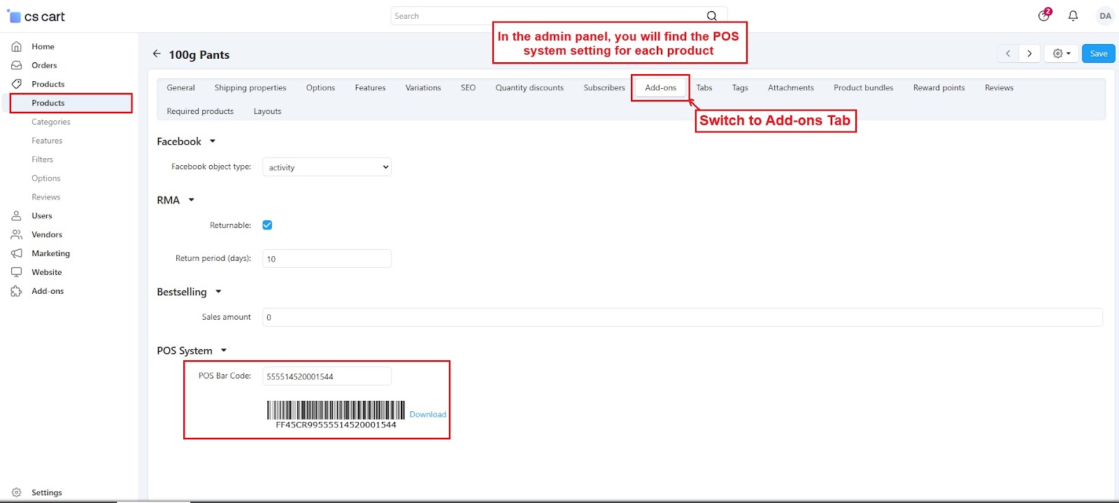 CS-Cart POS System App — image 98