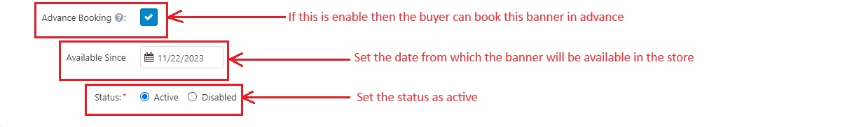 Banner Advance Booking — image 8