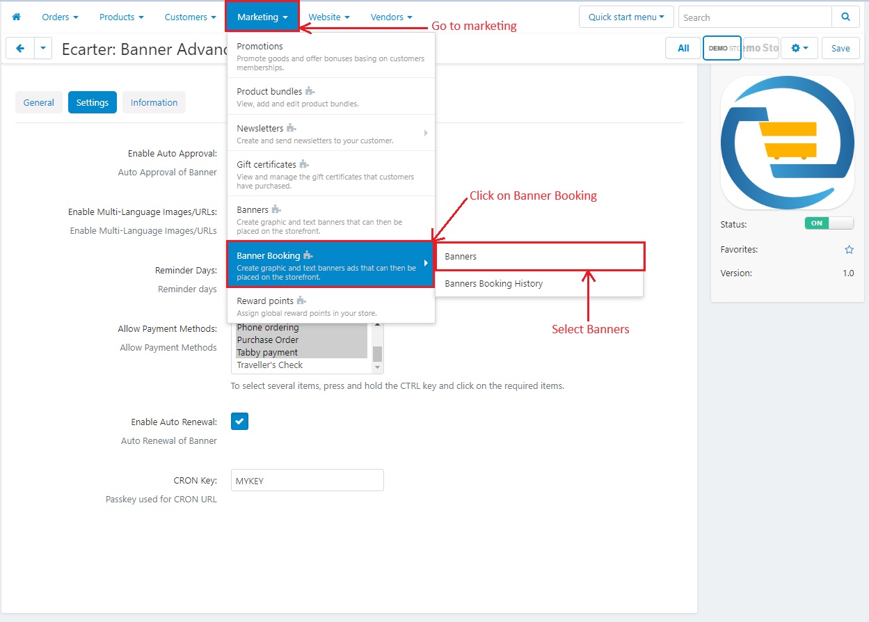 Banner Advance Booking — image 5