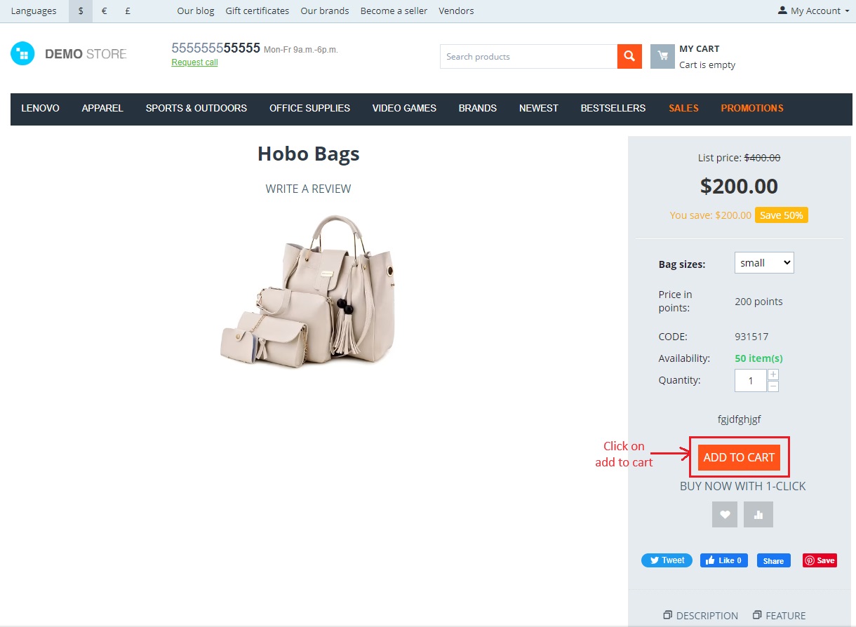 Limit Cart Quantity — image 9