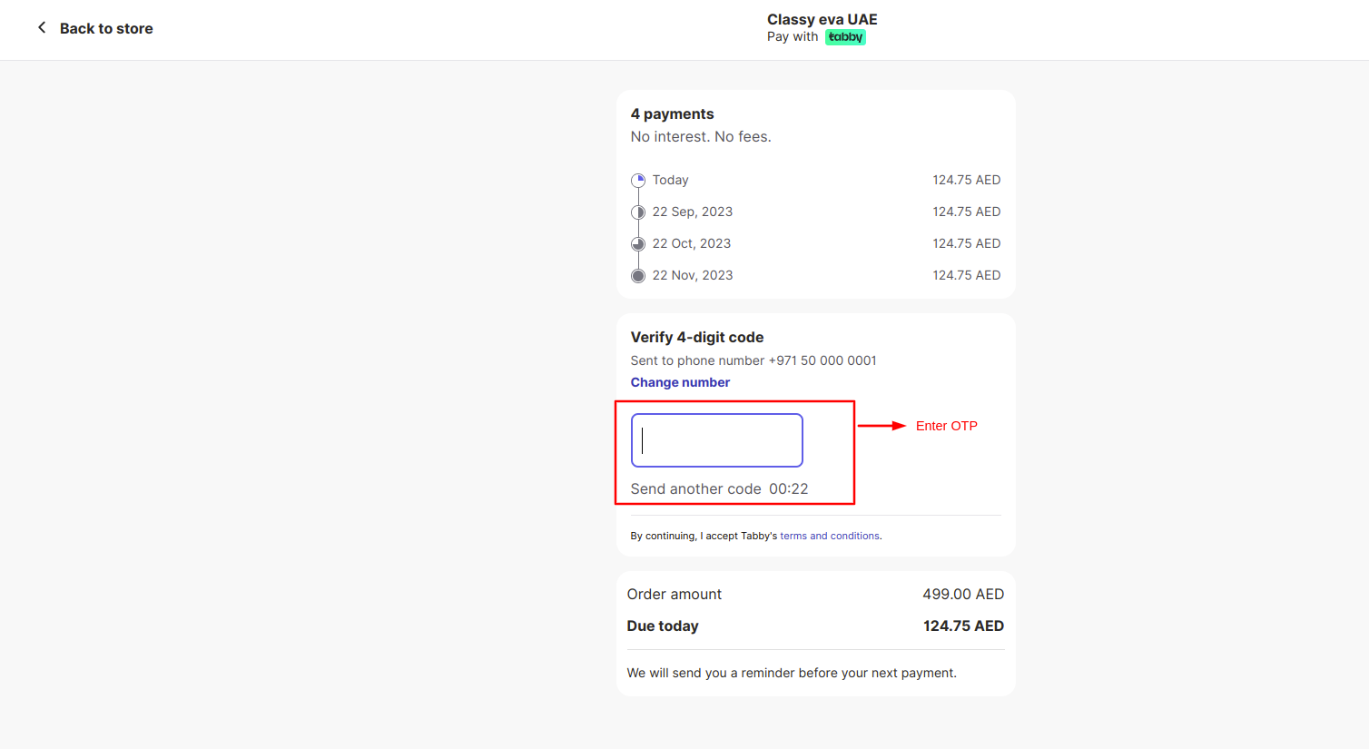 Tabby Payment Gateway — image 12