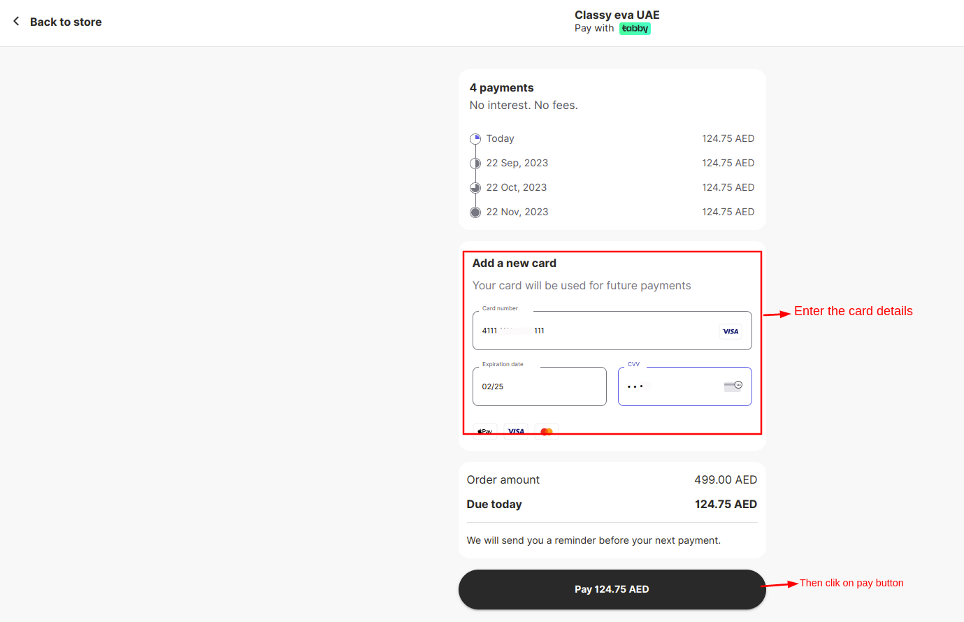 Tabby Payment Gateway — image 13
