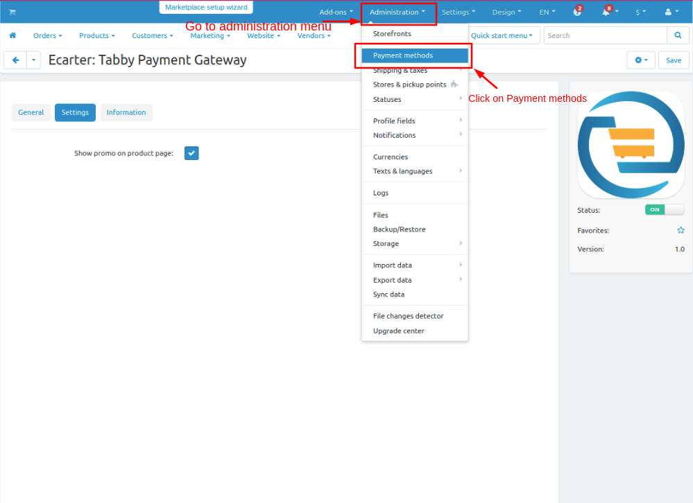Tabby Payment Gateway — image 3