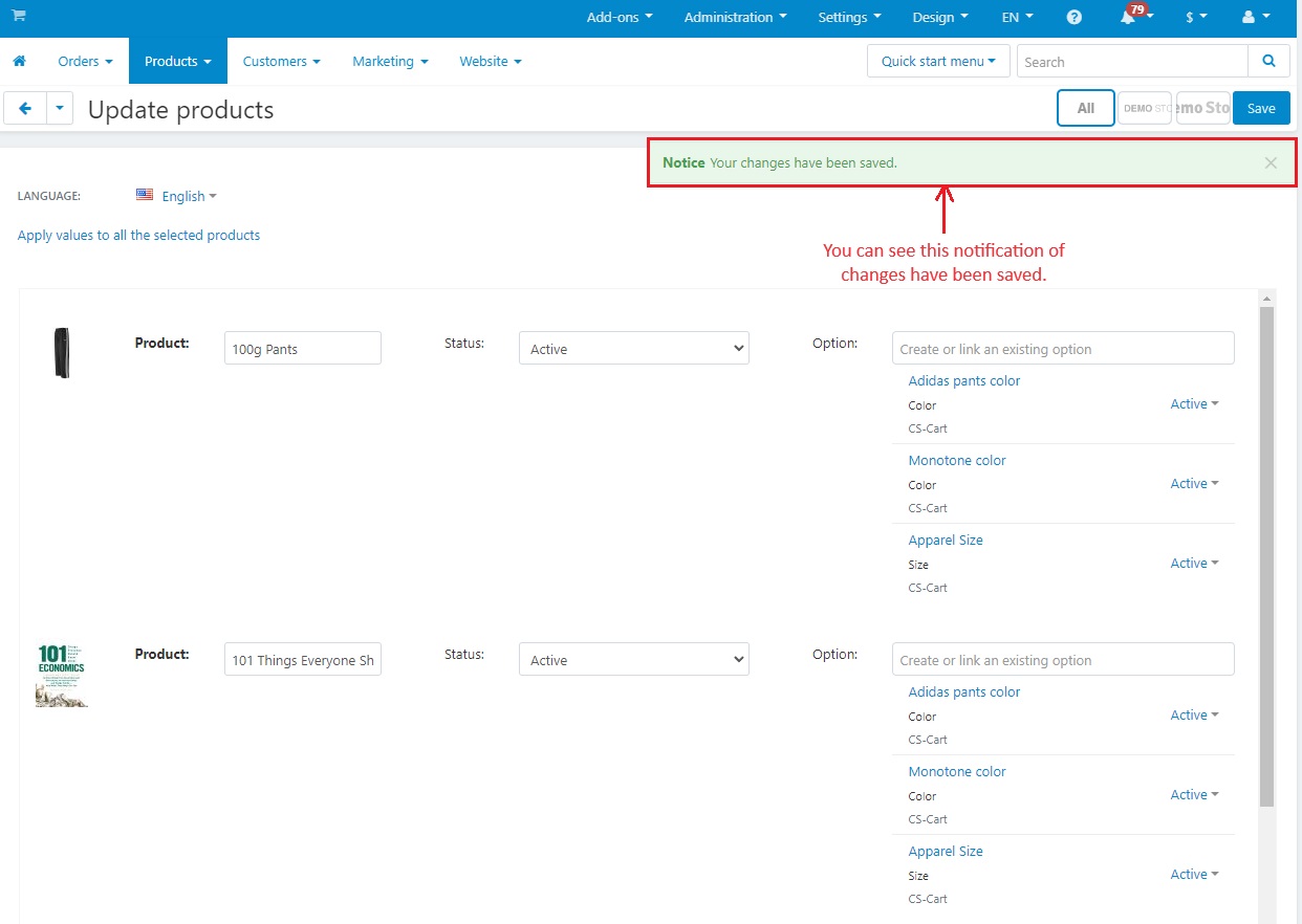 Extended Product Bulk Edit — image 7