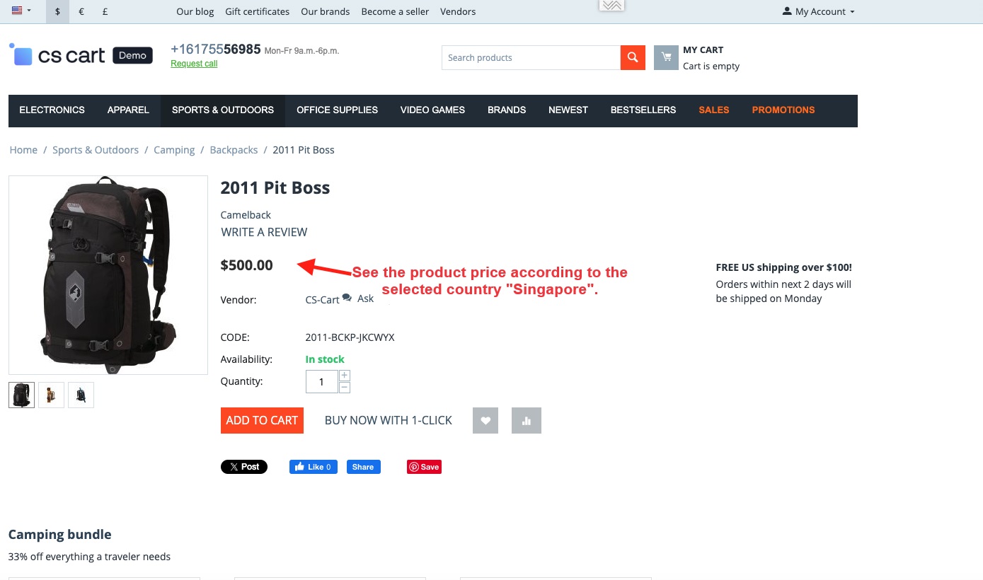 Country Specific Product Pricing — image 15