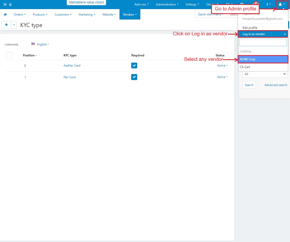 Advanced Seller KYC — image 11