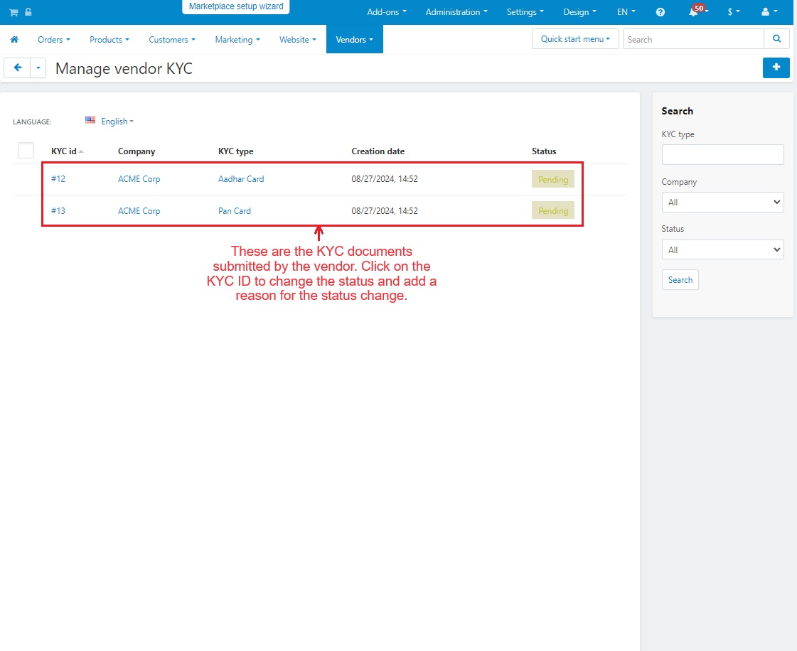 Advanced Seller KYC — image 16