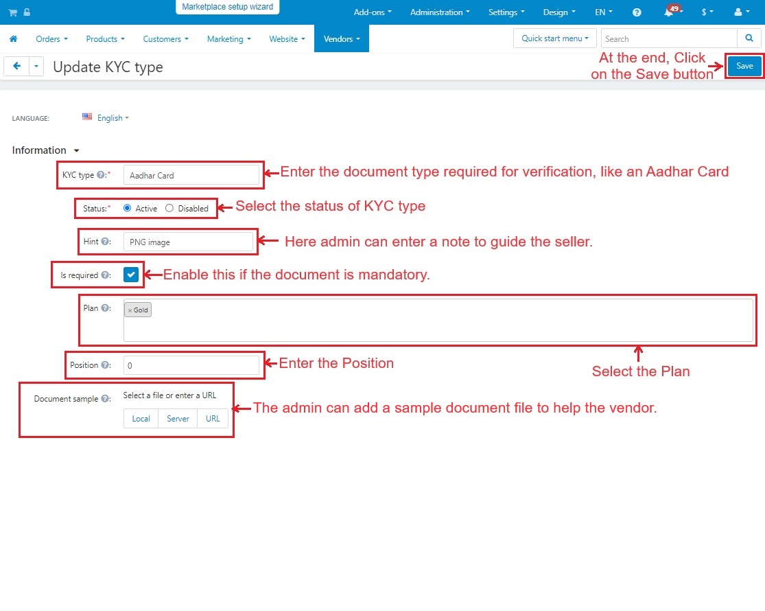 Advanced Seller KYC — image 7