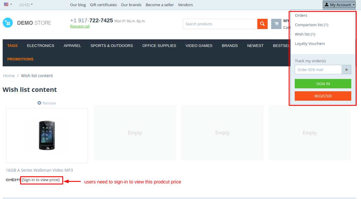 Product-wise Shopping Restriction — image 9