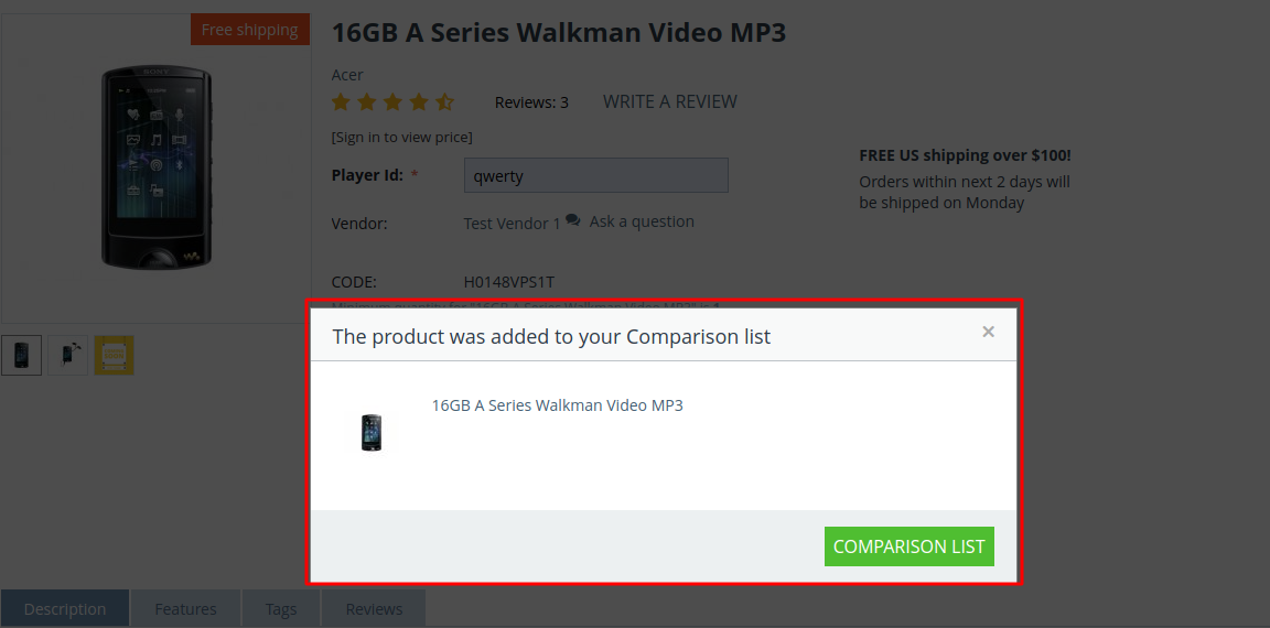 Product-wise Shopping Restriction — image 10