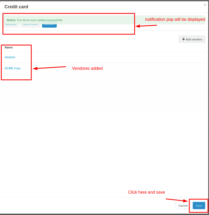 Vendor Wise Payment Method — image 10