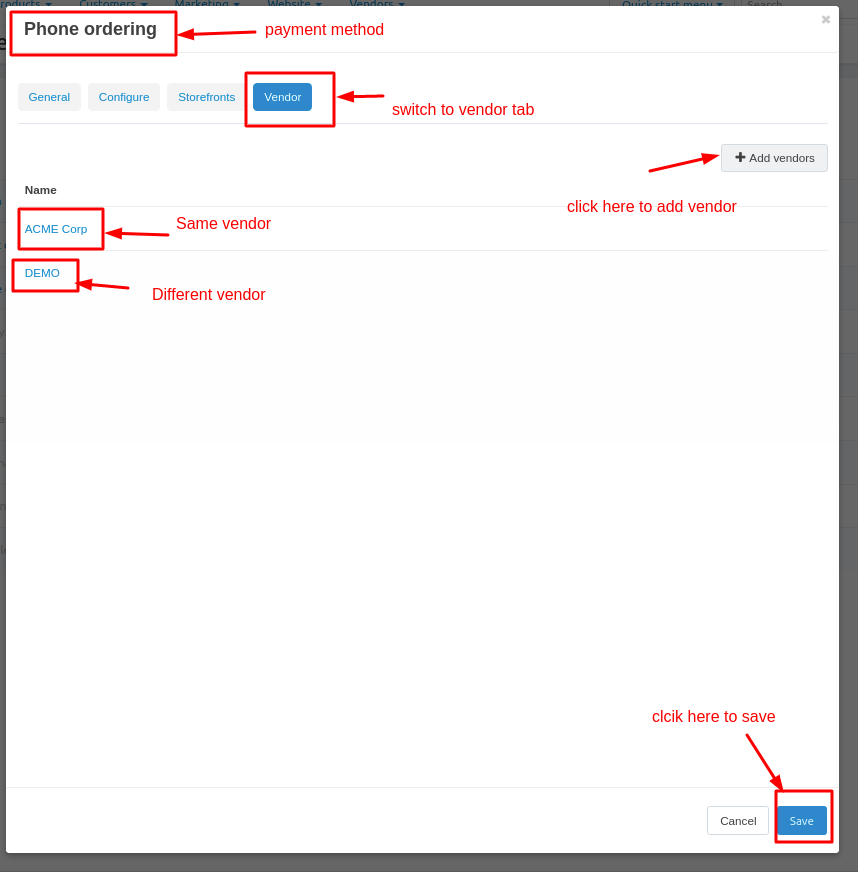 Vendor Wise Payment Method — image 16