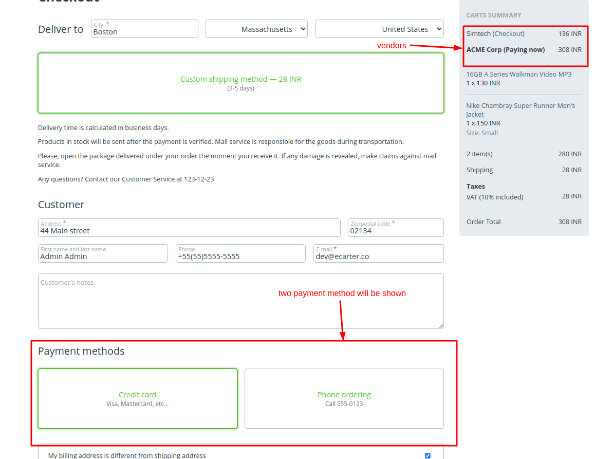 Vendor Wise Payment Method — image 17