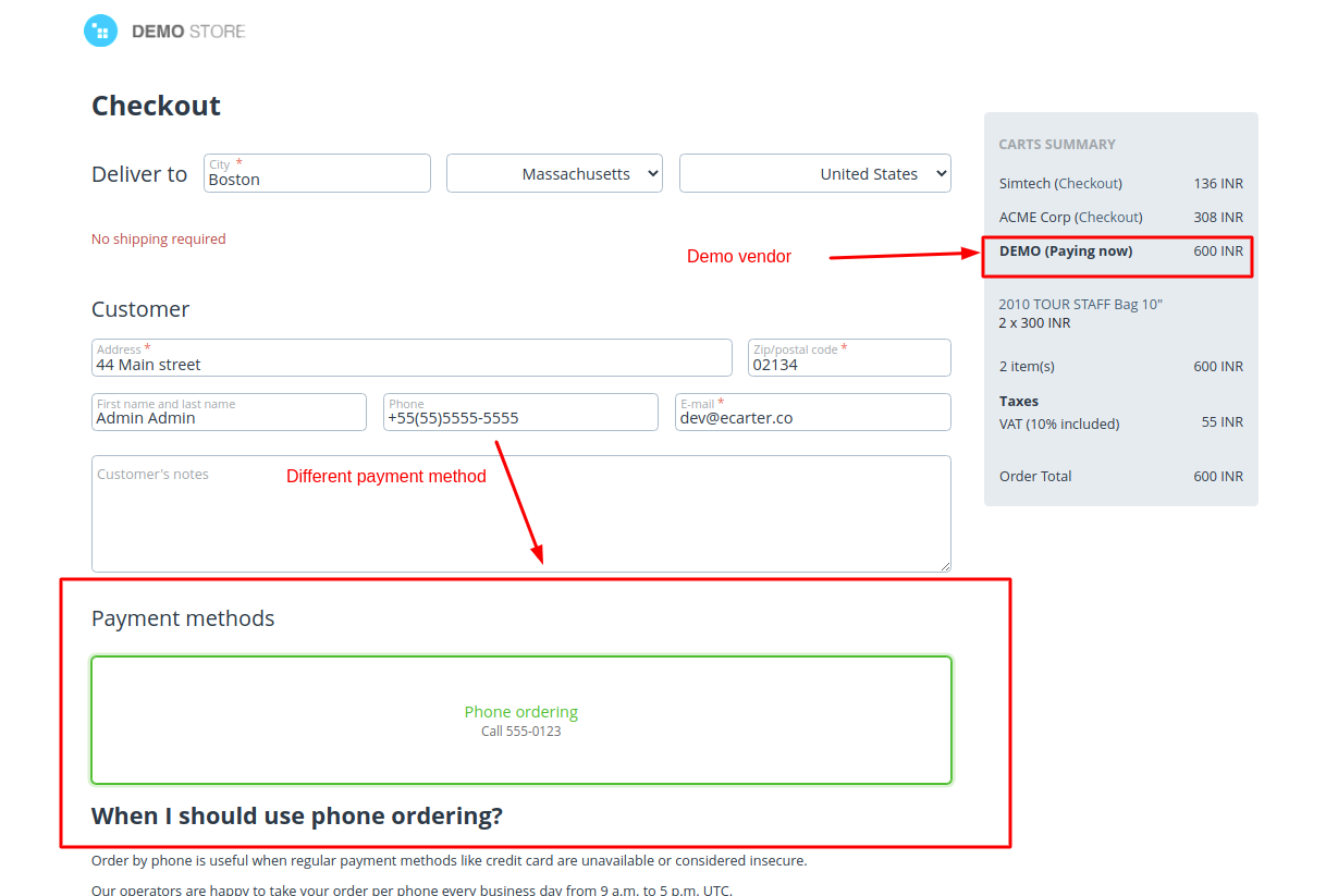 Vendor Wise Payment Method — image 19
