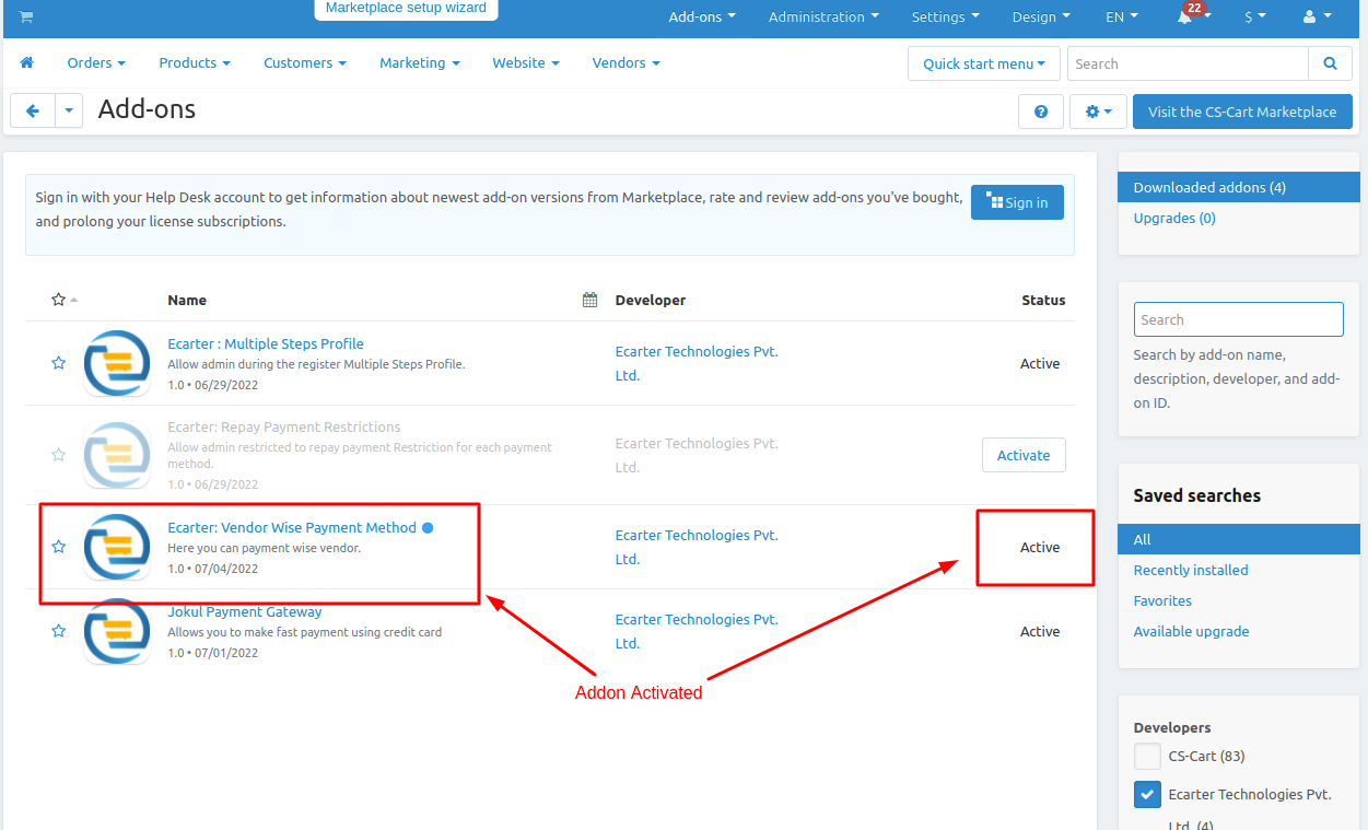 Vendor Wise Payment Method — image 3