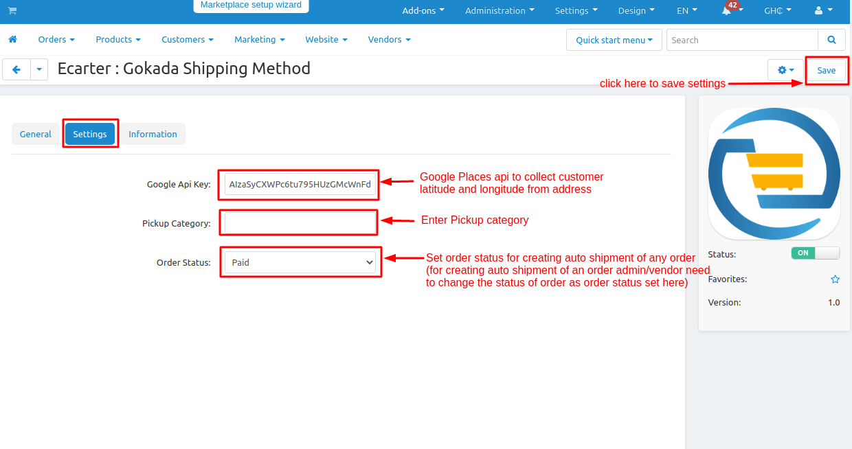 Gokada Shipping Method — image 3