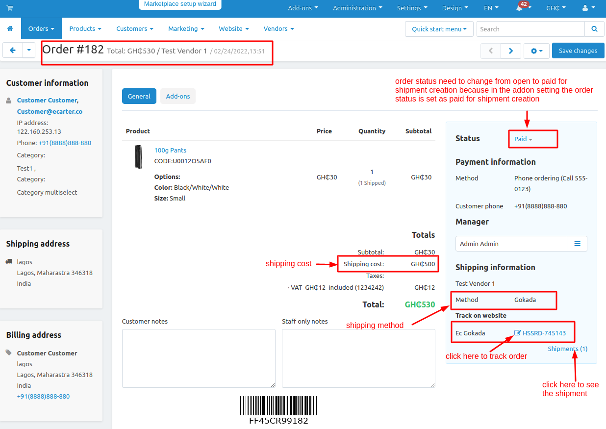 Gokada Shipping Method — image 9